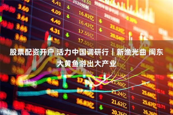 股票配资开户 活力中国调研行｜新渔光曲 闽东大黄鱼游出大产业
